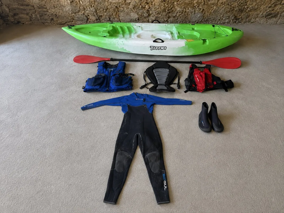 Titan Sit-on-Top Kayak – Complete Bundle - Image 1
