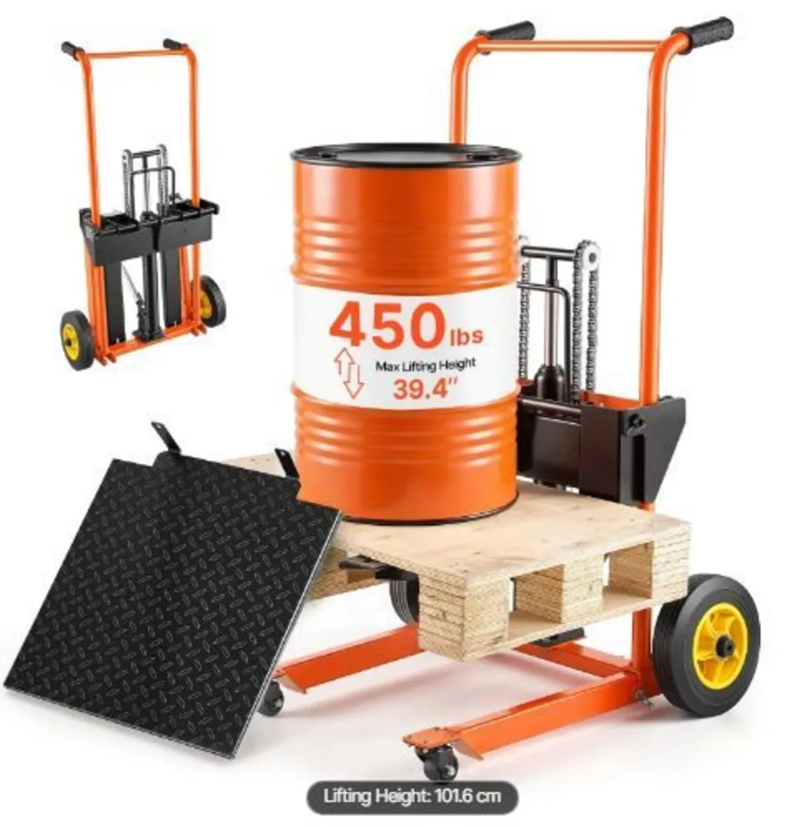 Hydraulic Material Lift Winch Stacker - Image 4