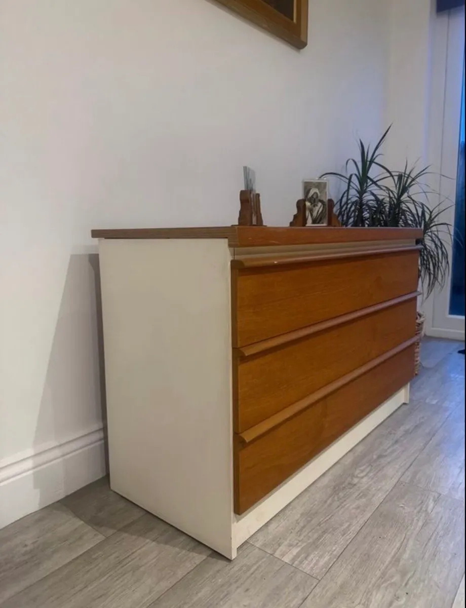 Mid Century Chest of Drawers with Mirror - Image 3