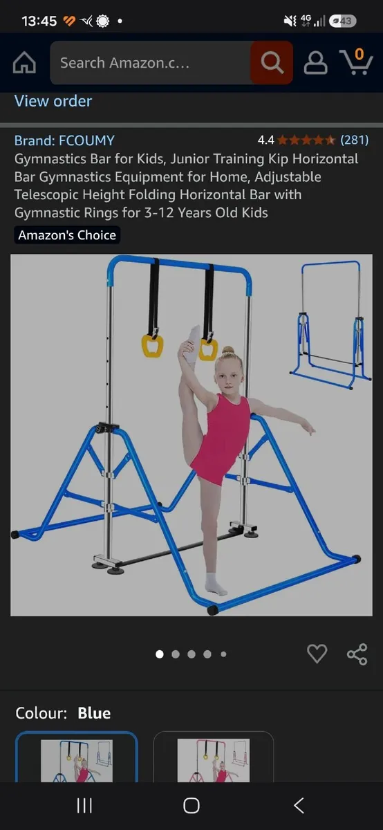 Gymnastics Bars - Image 1
