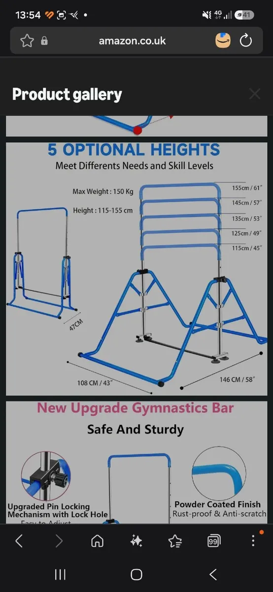 Gymnastics Bars - Image 3