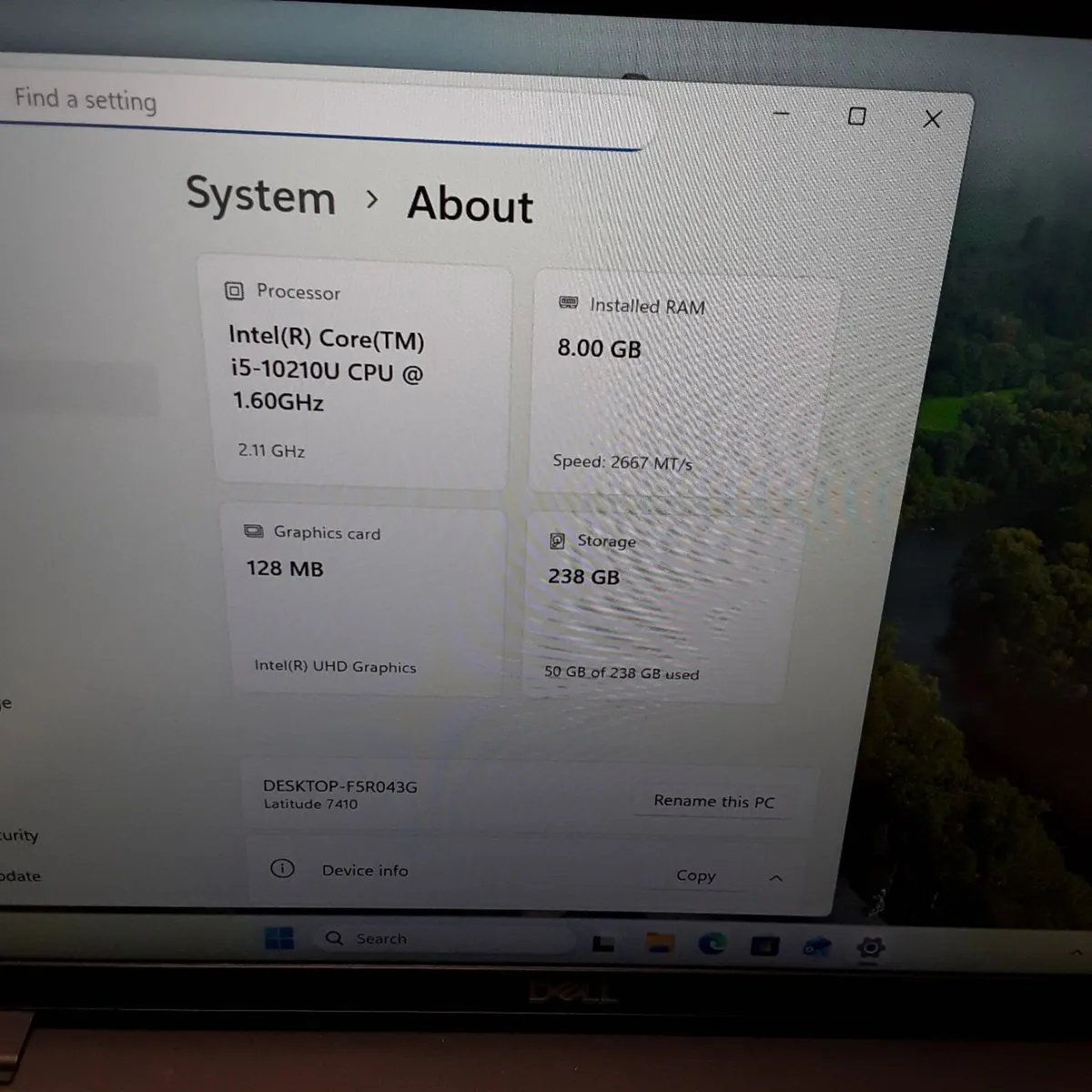 Dell Latitude 7410 | Intel Core i5-10210U | 8GB - Image 3