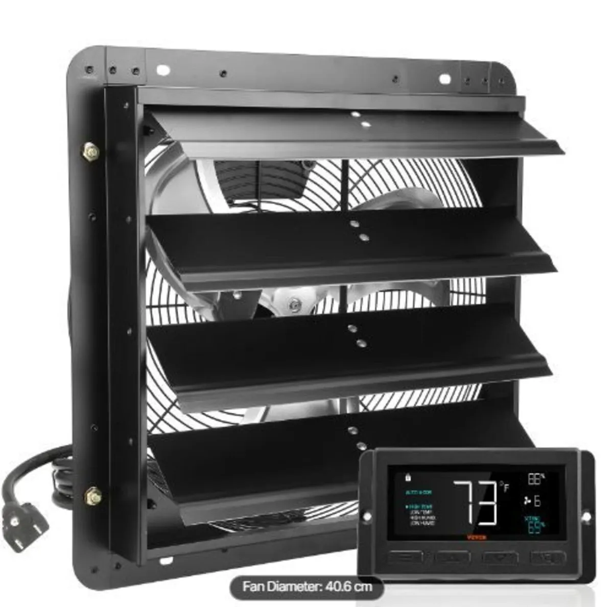 Shutter Exhaust Fan, 406 mm - Image 4