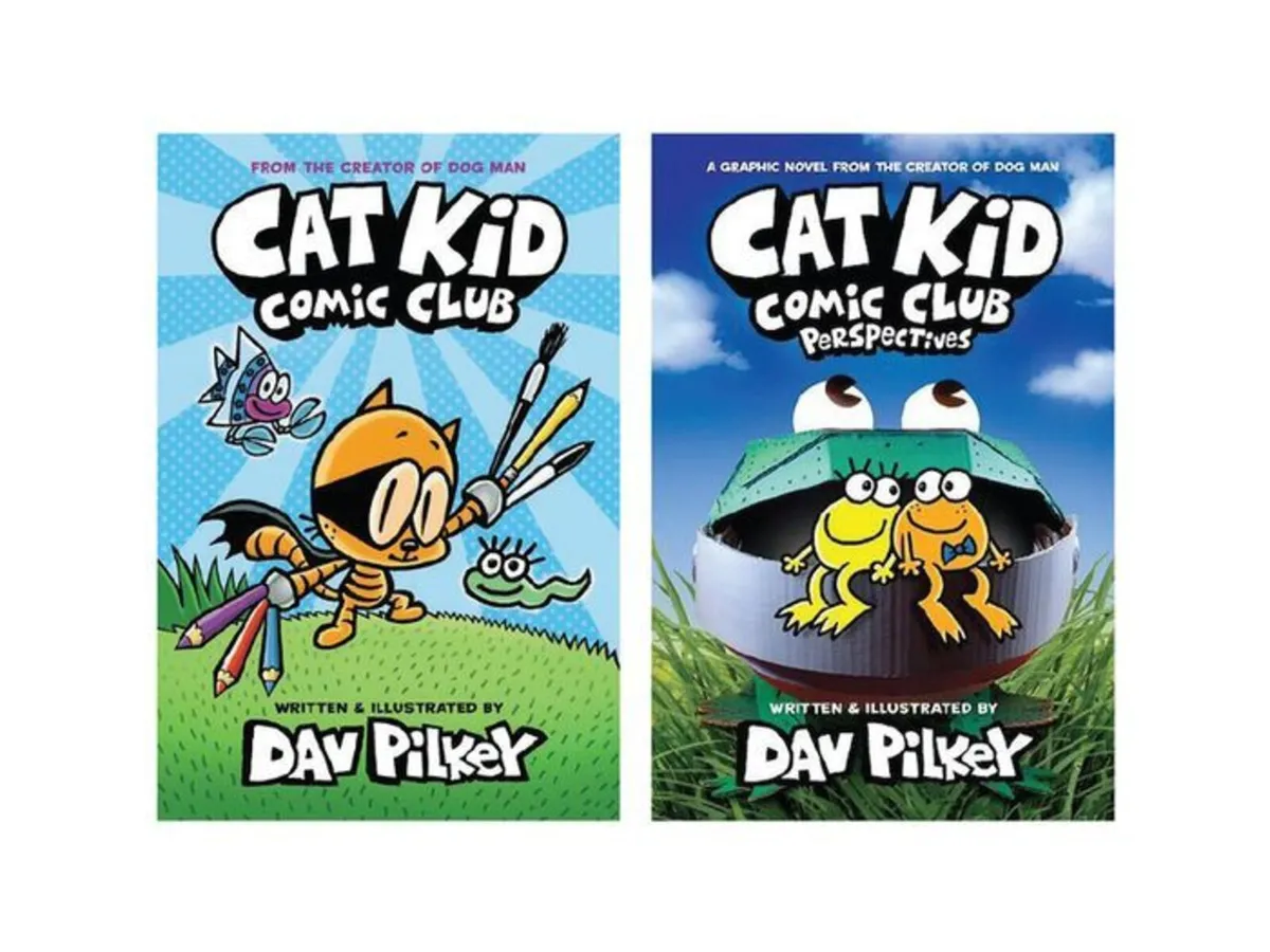 Children's Books - NEW Cat Kid Comic Club