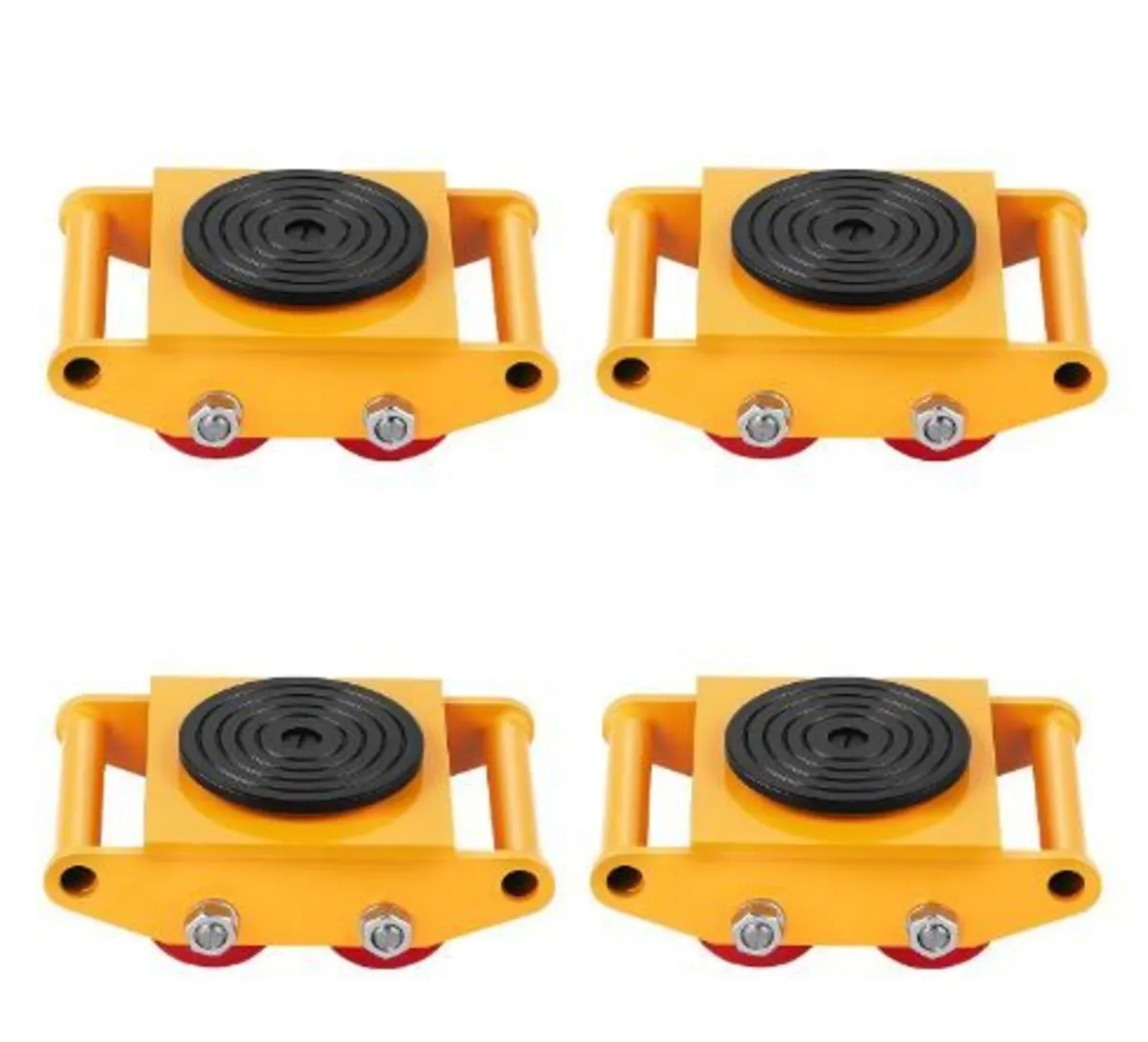 4PCS Machinery Skate Dolly, - Image 4