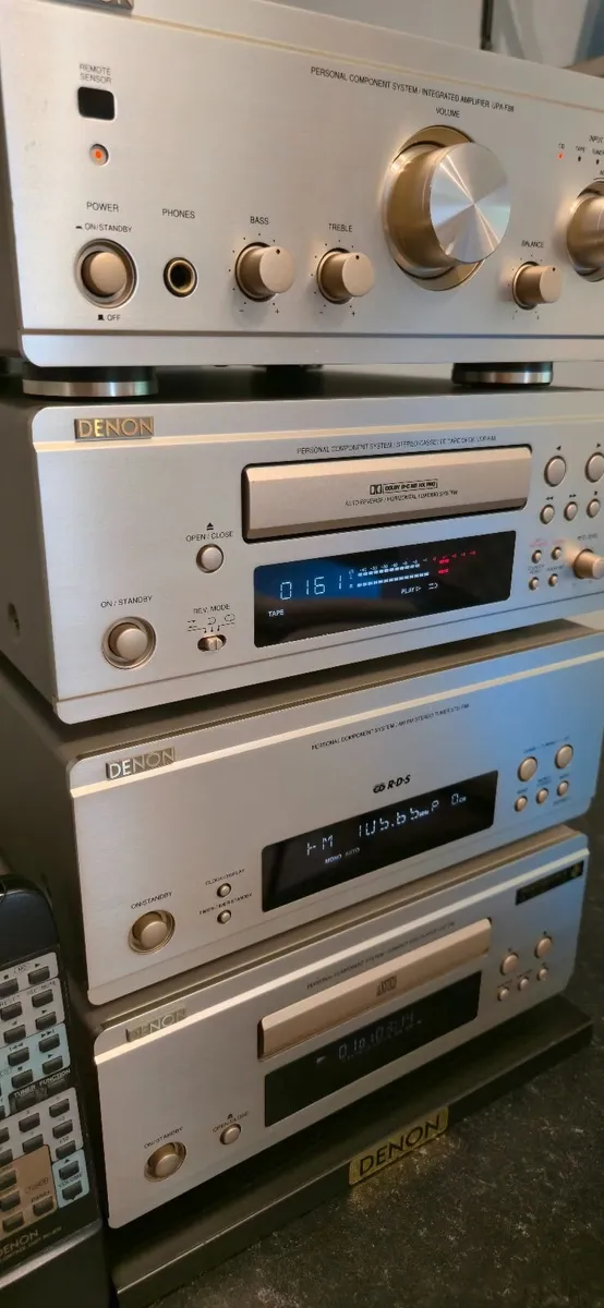 AUDIOPHILE  DENON GOLD Hi-Class TAPE CD RADIO AMP - Image 1