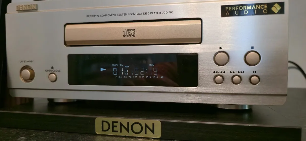 AUDIOPHILE  DENON GOLD Hi-Class TAPE CD RADIO AMP - Image 3