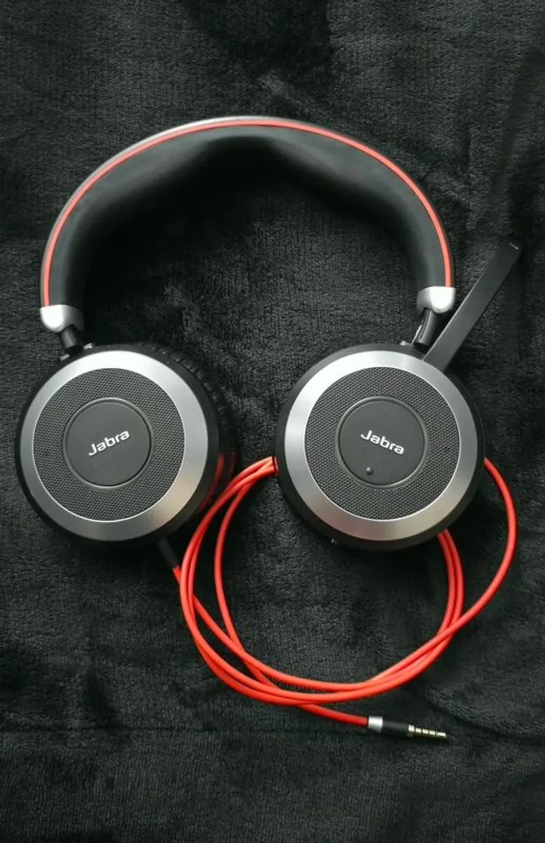 Jabra Evolve 80 Noise-Cancelling Headset - Image 1