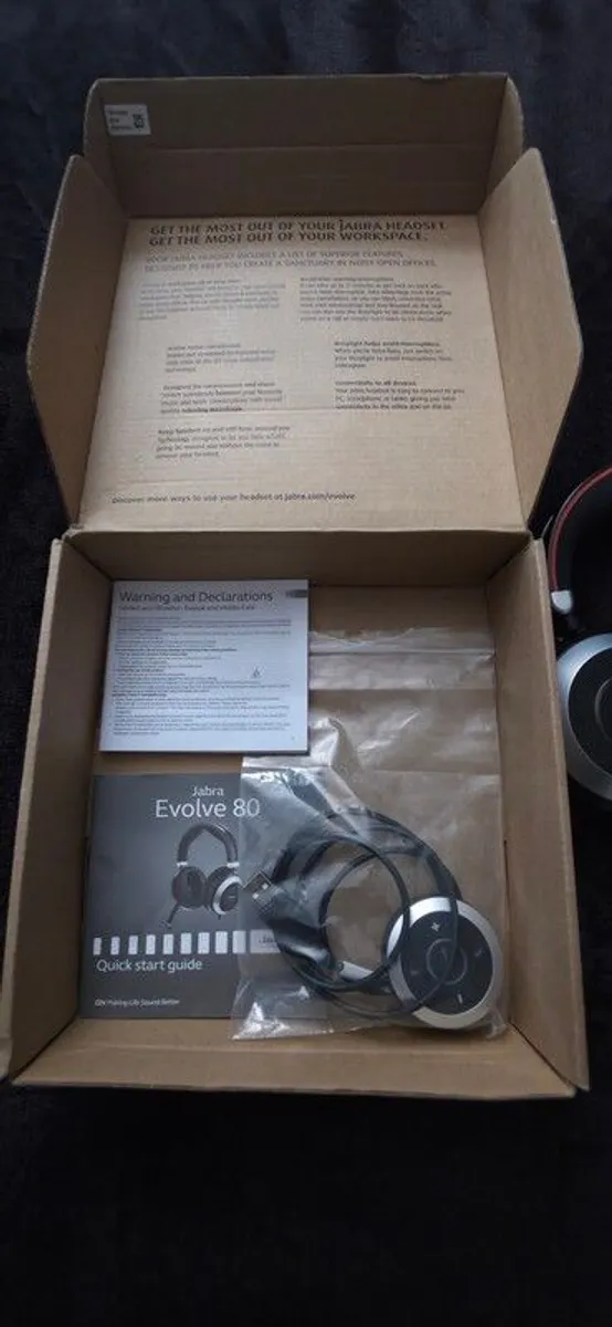 Jabra Evolve 80 Noise-Cancelling Headset - Image 2