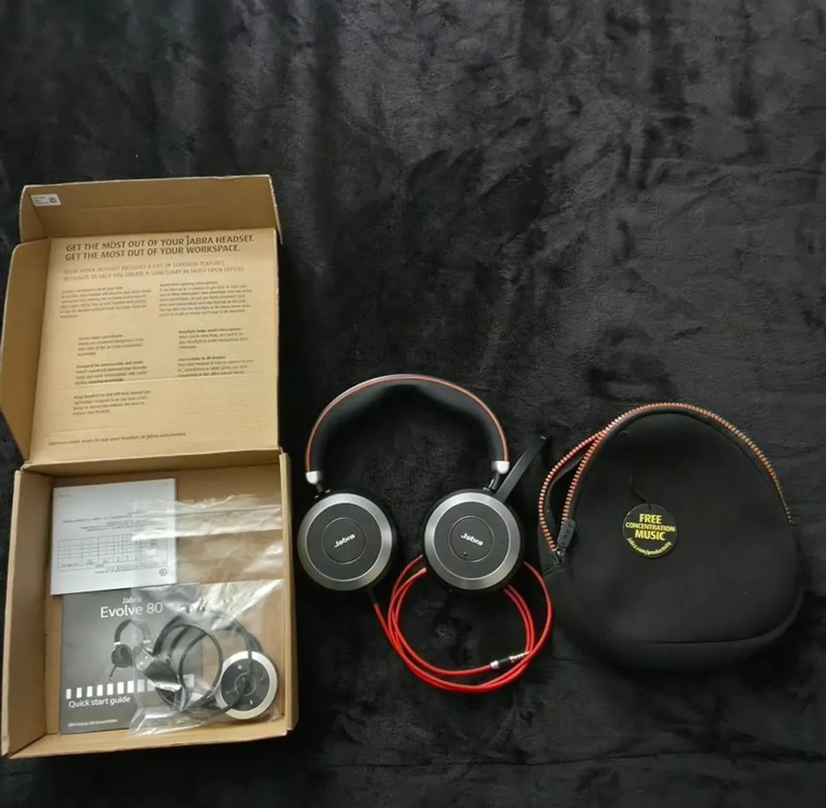 Jabra Evolve 80 Noise-Cancelling Headset - Image 4