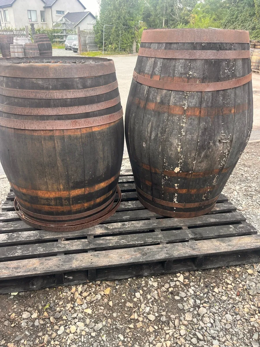 500L oak barrels for decoration or restoration - Image 1