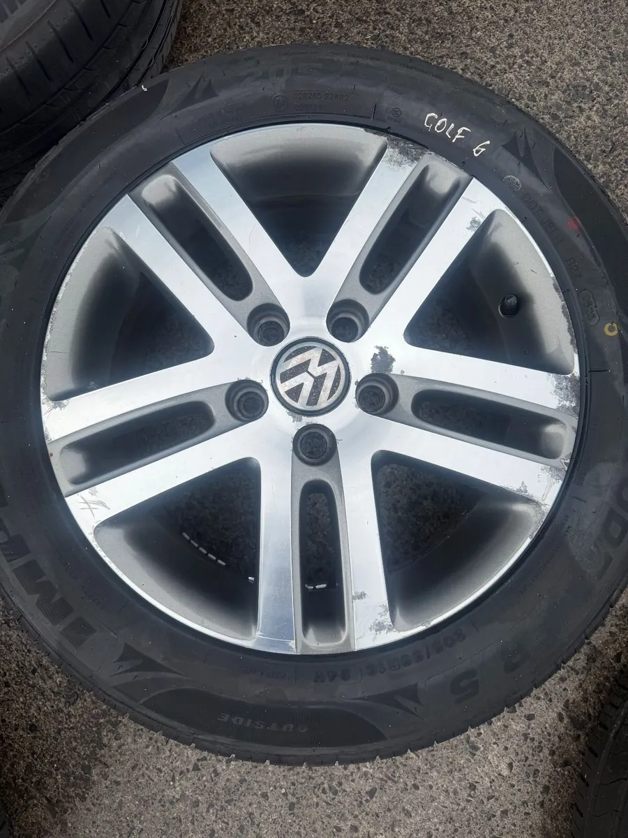 2012 VOLKSWAGEN GOLF 6 16" ALLOY WHEELS - Image 4