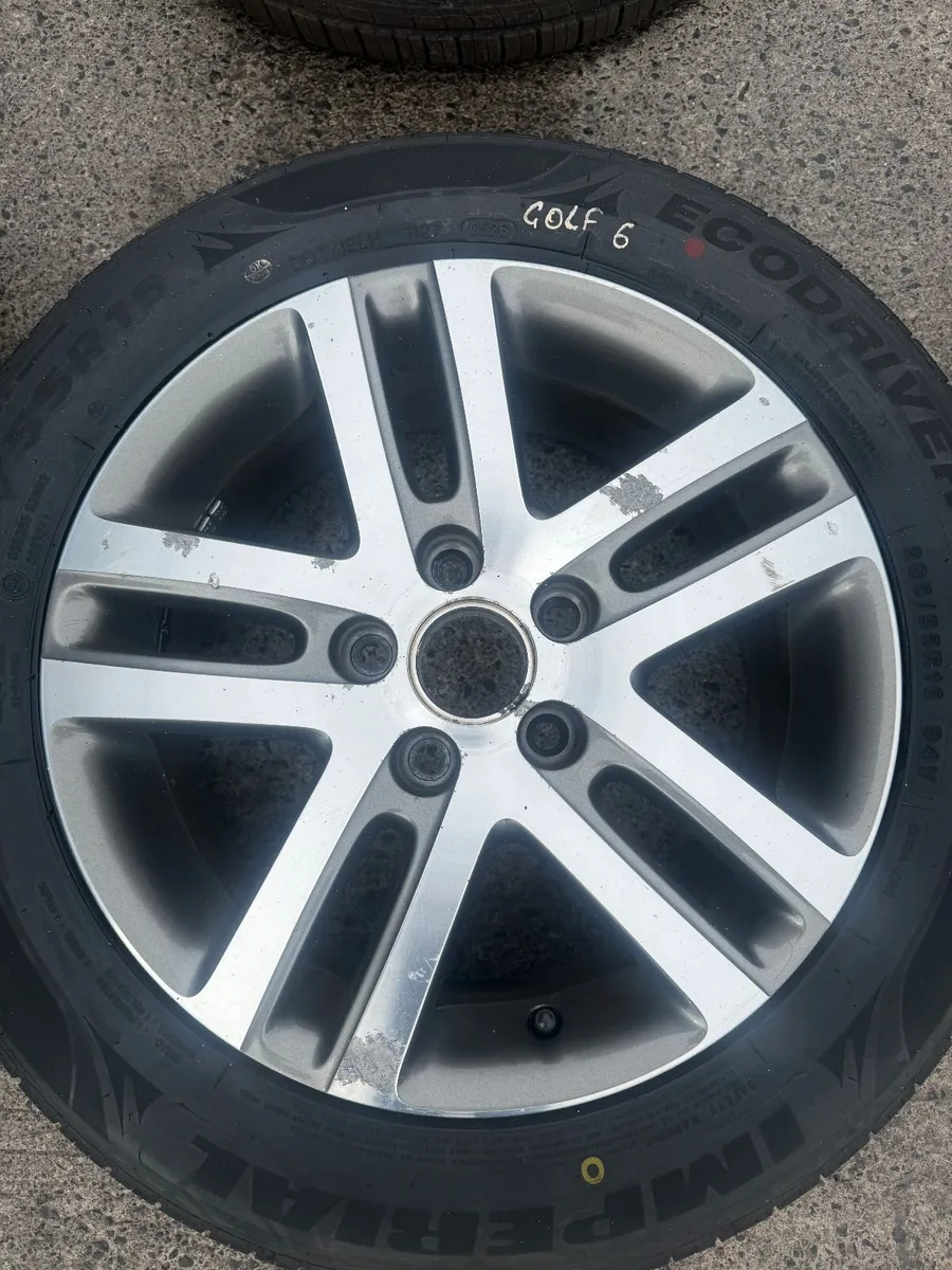2012 VOLKSWAGEN GOLF 6 16" ALLOY WHEELS - Image 2