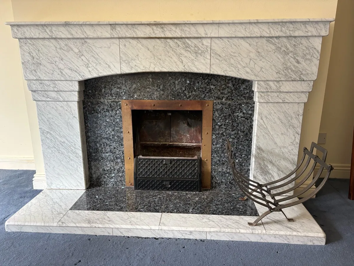 Marble Fireplace - Image 1