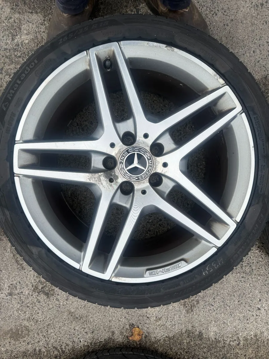 2016 MERCEDES E-CLASS AMG 18" ALLOY WHEELS - Image 4
