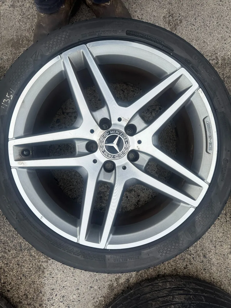 2016 MERCEDES E-CLASS AMG 18" ALLOY WHEELS - Image 1