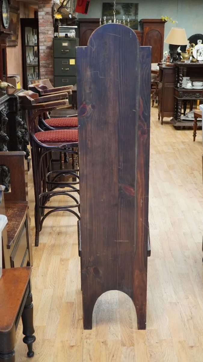 Vintage Gothic Revival Carved High-Back Chair - Image 4