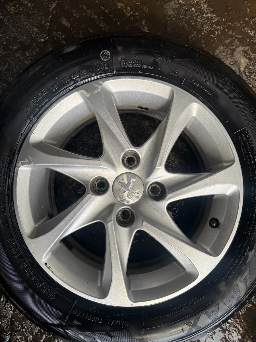 2017 PEUGEOT 208 15" ALLOY WHEELS - Image 2