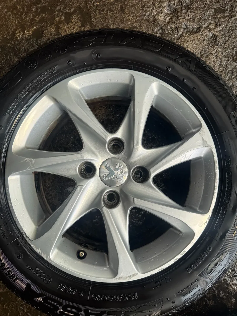 2017 PEUGEOT 208 15" ALLOY WHEELS - Image 4
