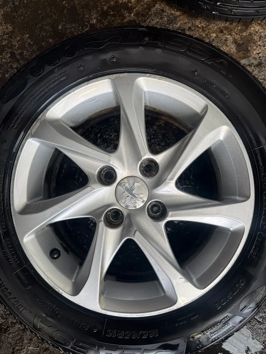 2017 PEUGEOT 208 15" ALLOY WHEELS - Image 3