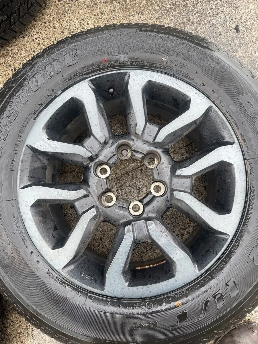 2022 TOYOTA HILUX 18" ALLOY WHEELS - Image 3