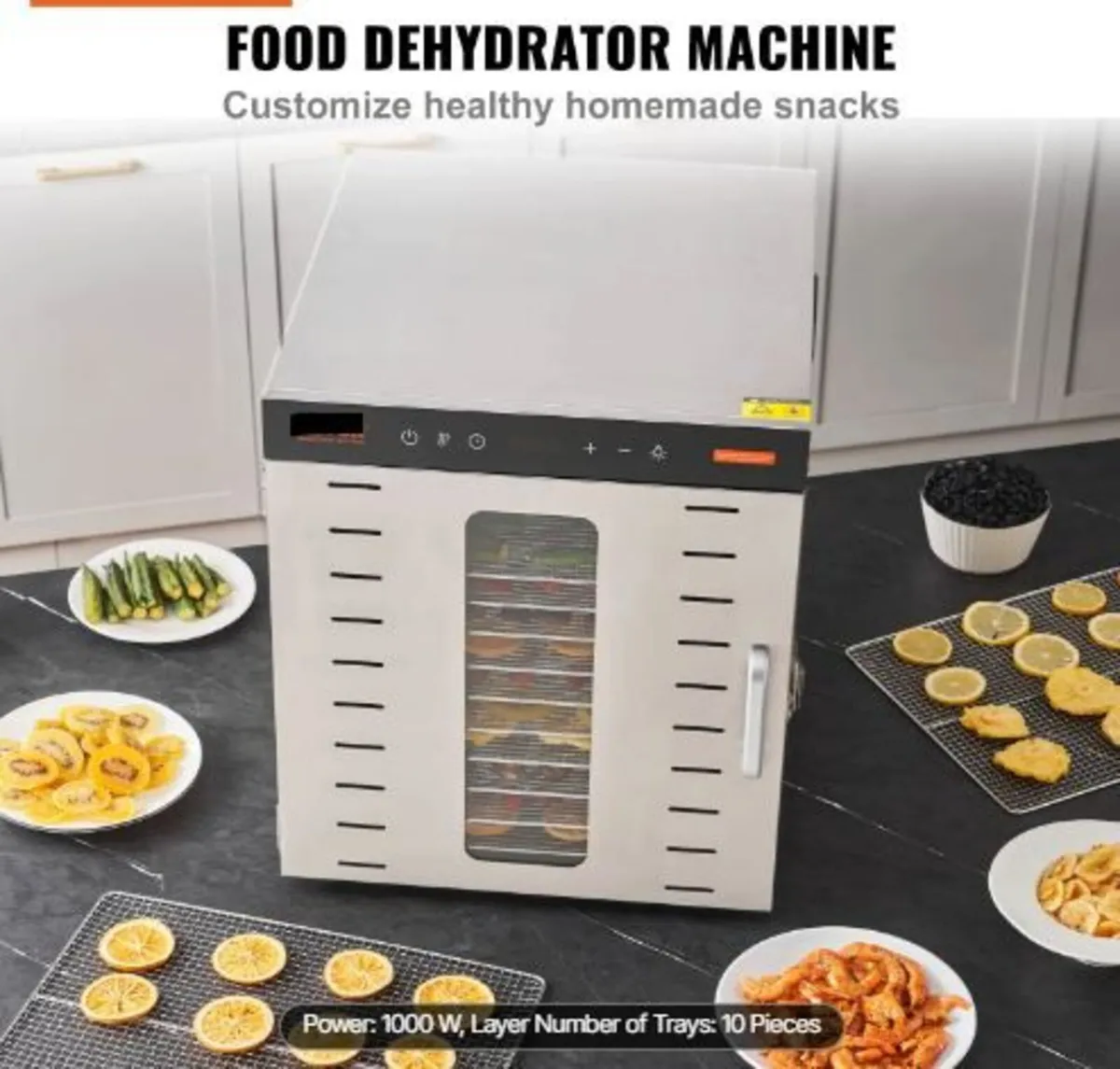 10 Trays Food Dehydrator Machine - Image 1