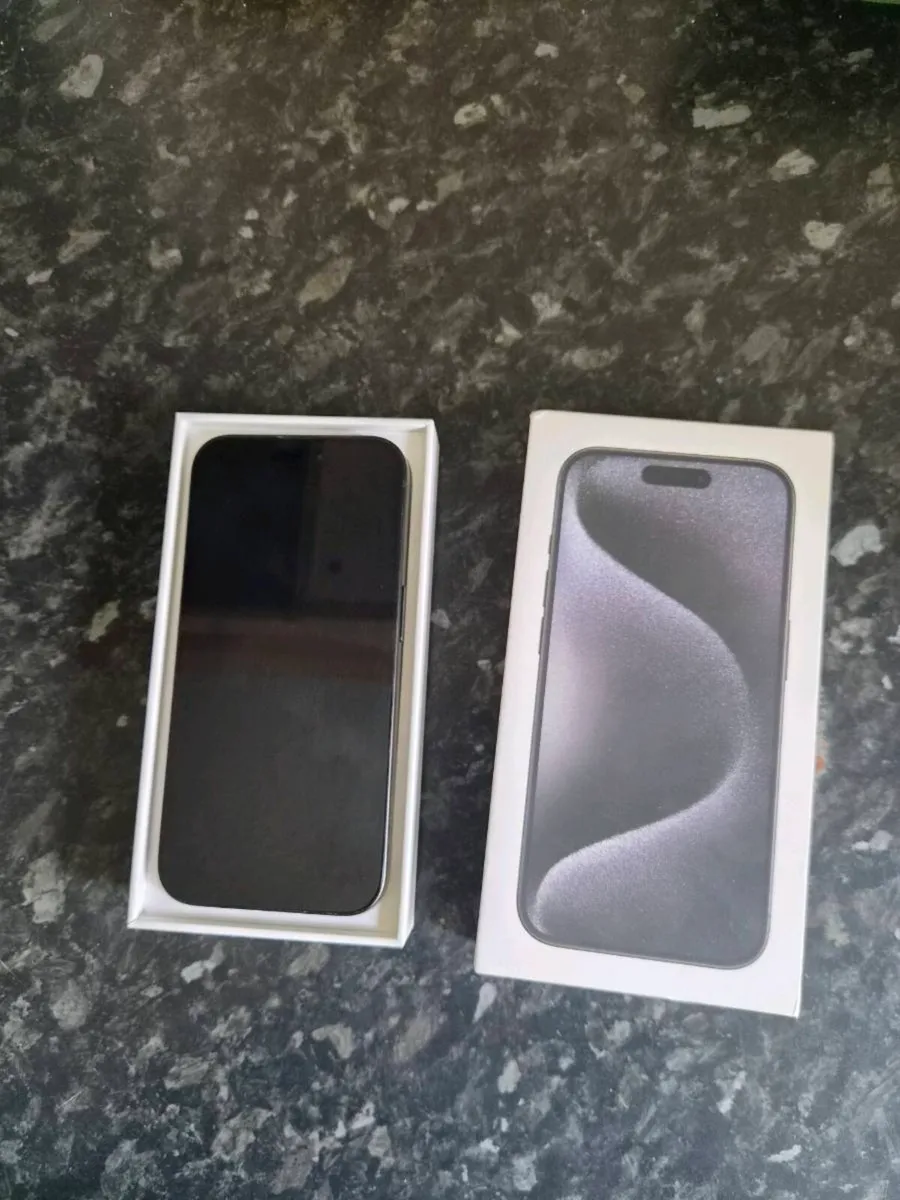 iPhone 15 Pro 128GB Black Titanium - Image 2