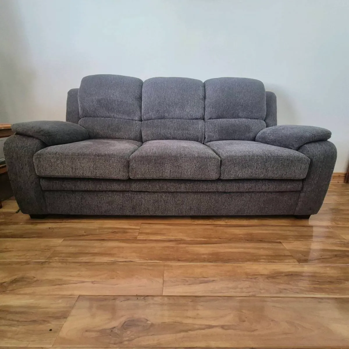 3 & 2 Grey  couches - Image 1