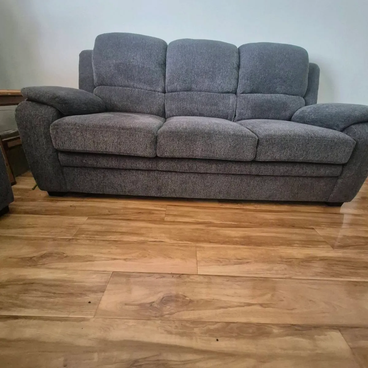 3 & 2 Grey  couches - Image 3