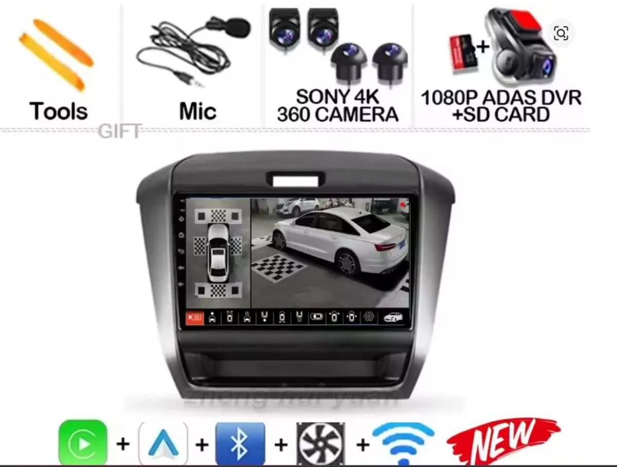 Android Honda Freed 2 2016-2023 Car Radio 360 View