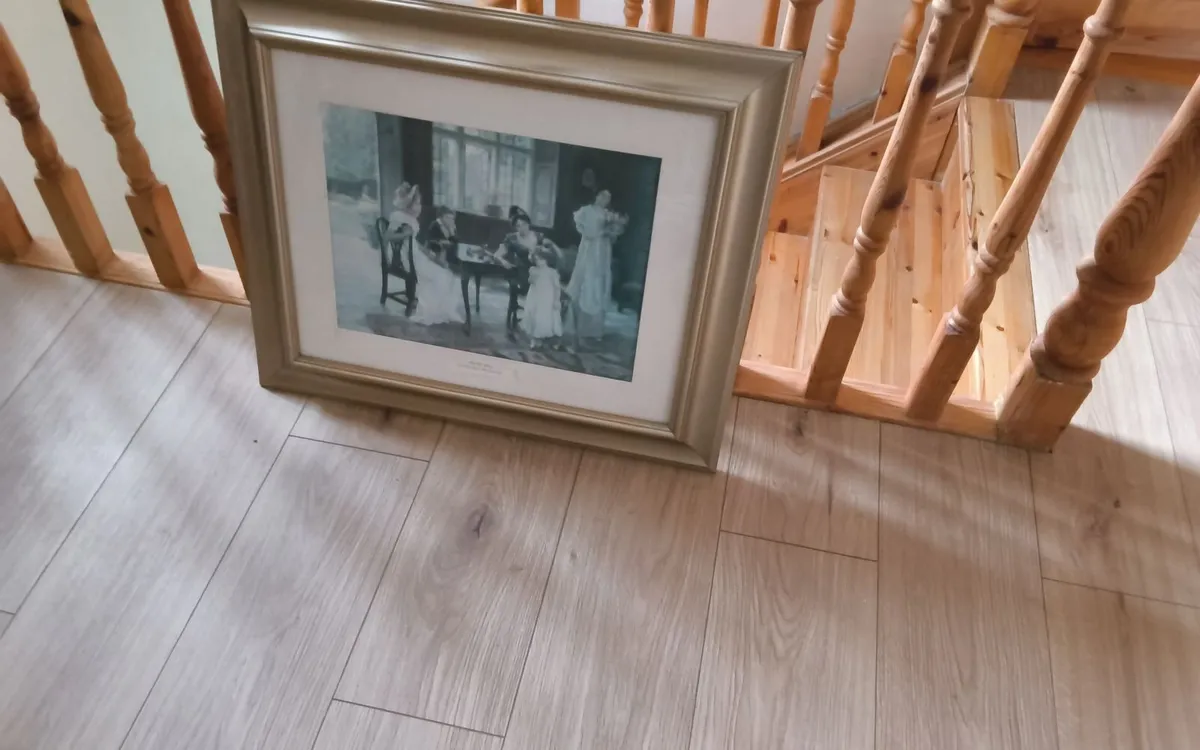 Lovely  picture Victorian scene - Image 3
