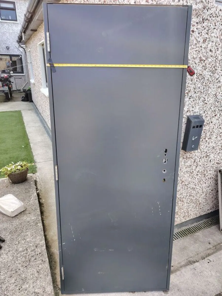 shed steel door new - Image 1