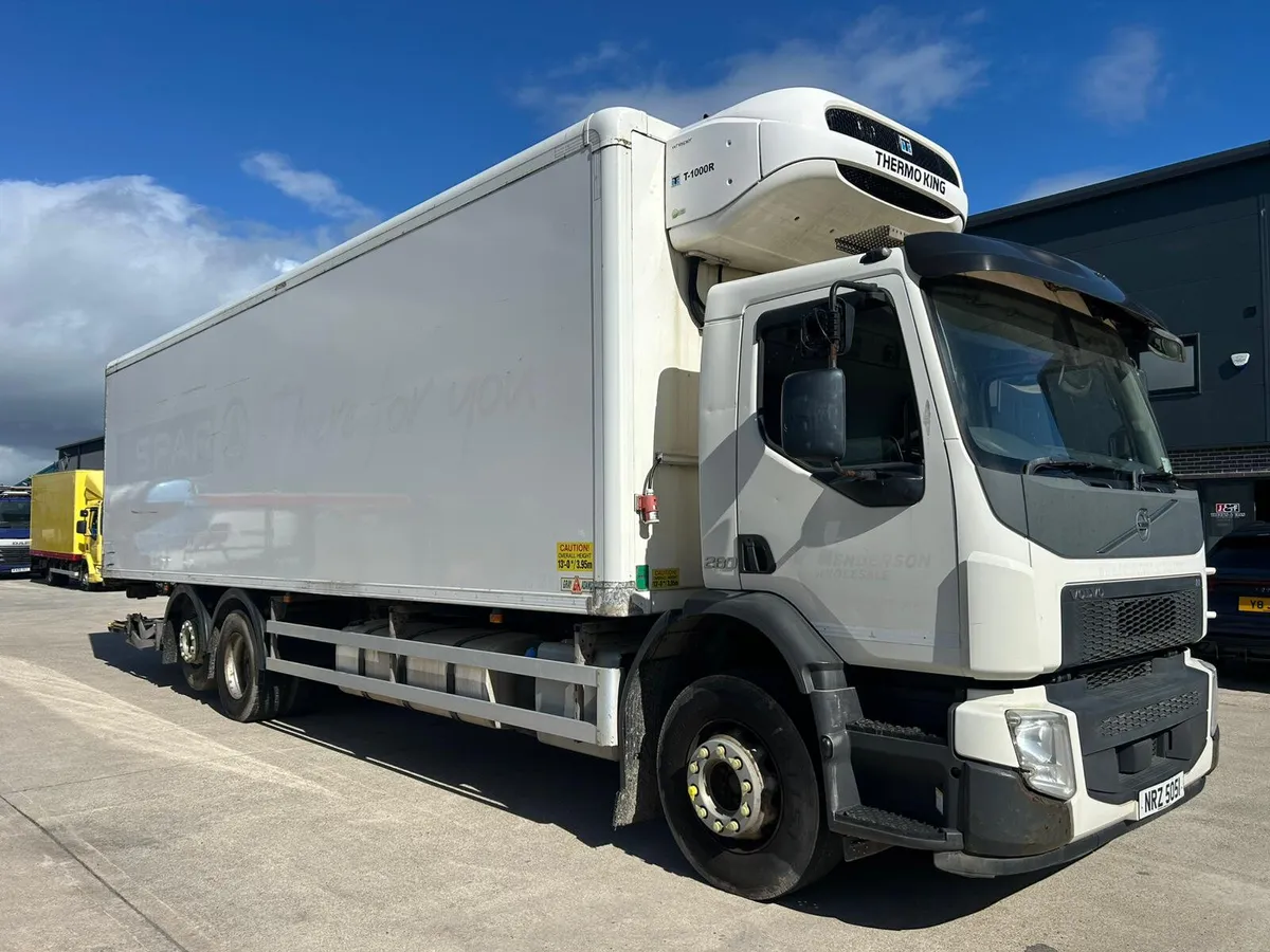 April 2018 Volvo FE 280 26T Fridge Lorry - Image 1