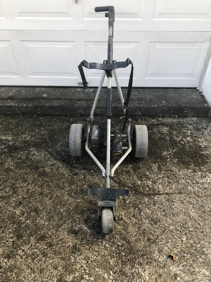 Powcaddy electric golf trolly - Image 1
