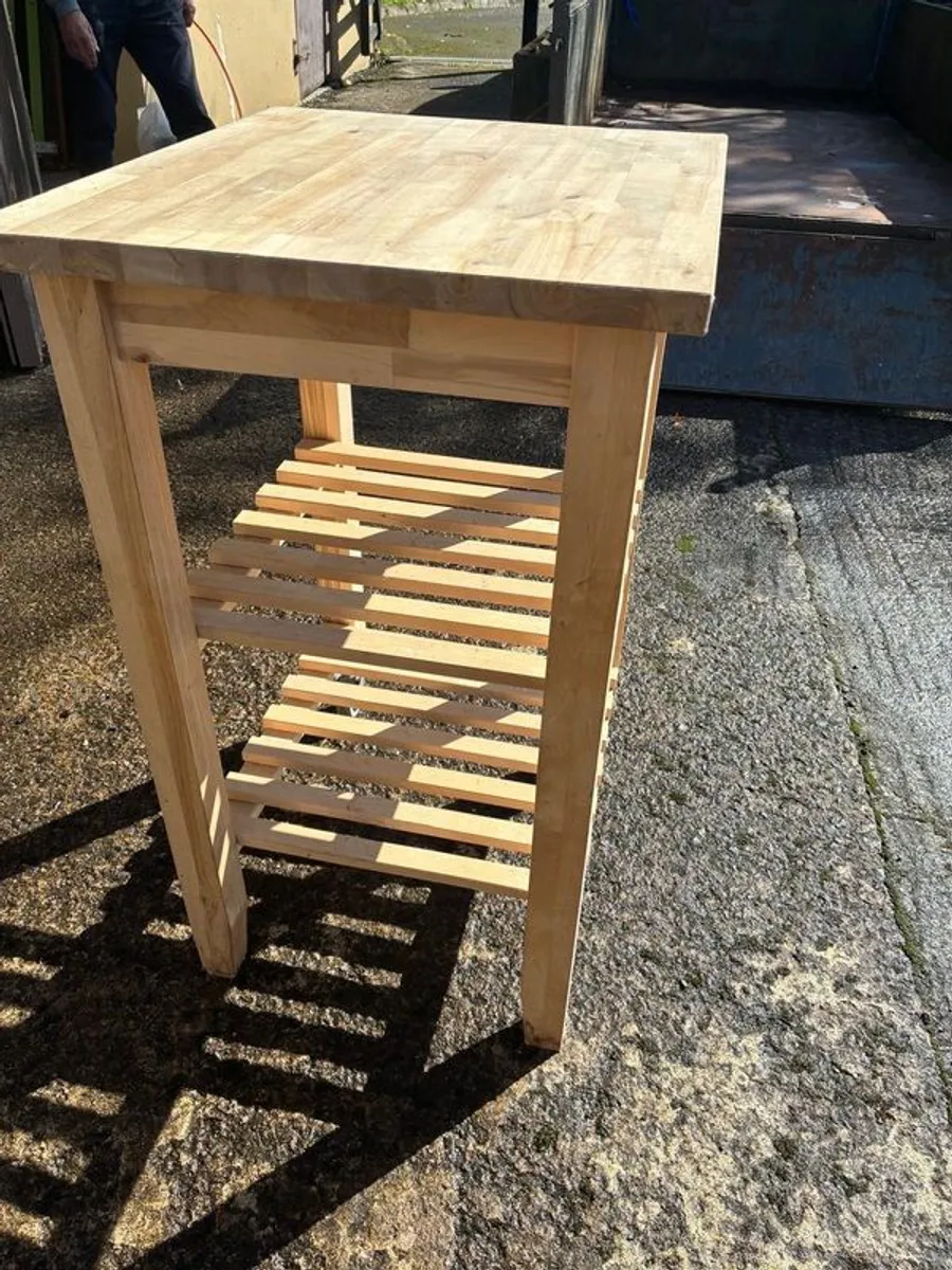 Butchers block / storage trolley - Image 1