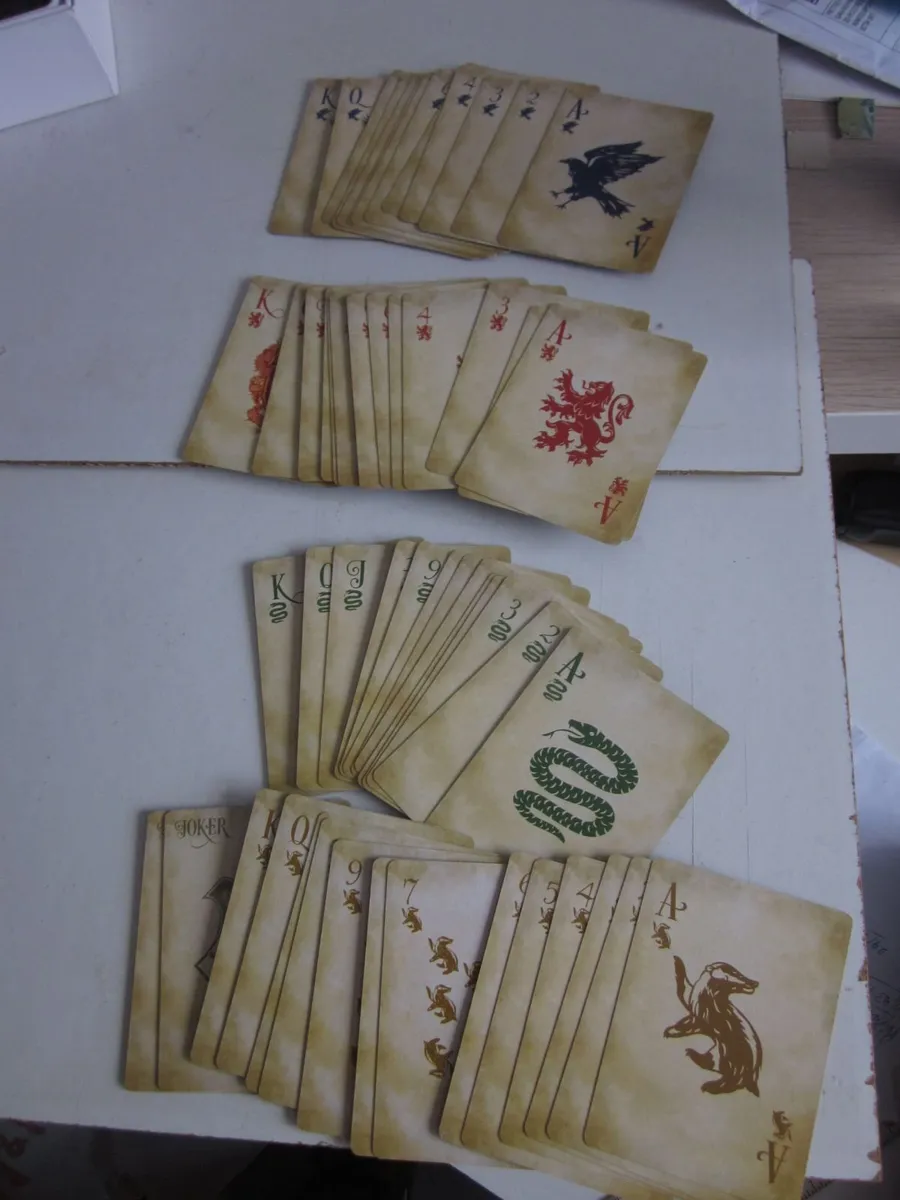 Harry Potter Hogarts Playing Cards - Image 2