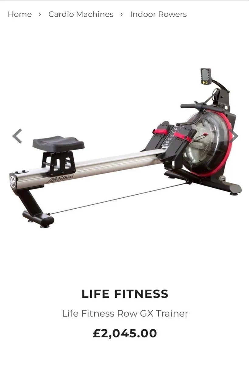 Life Fitness Row GX Trainer - Image 1