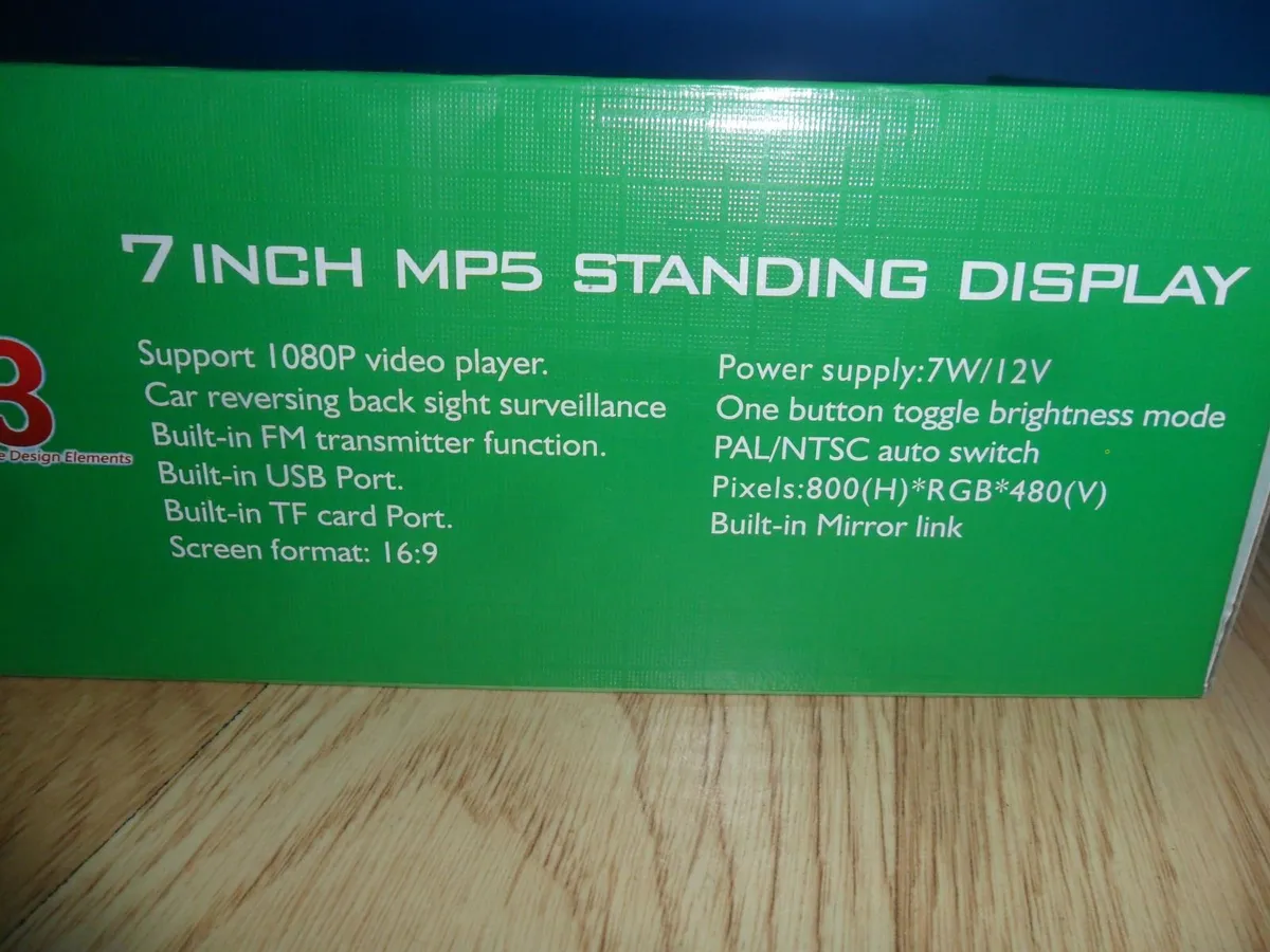 7-inch monitor with USB SD mp5 player - Image 2