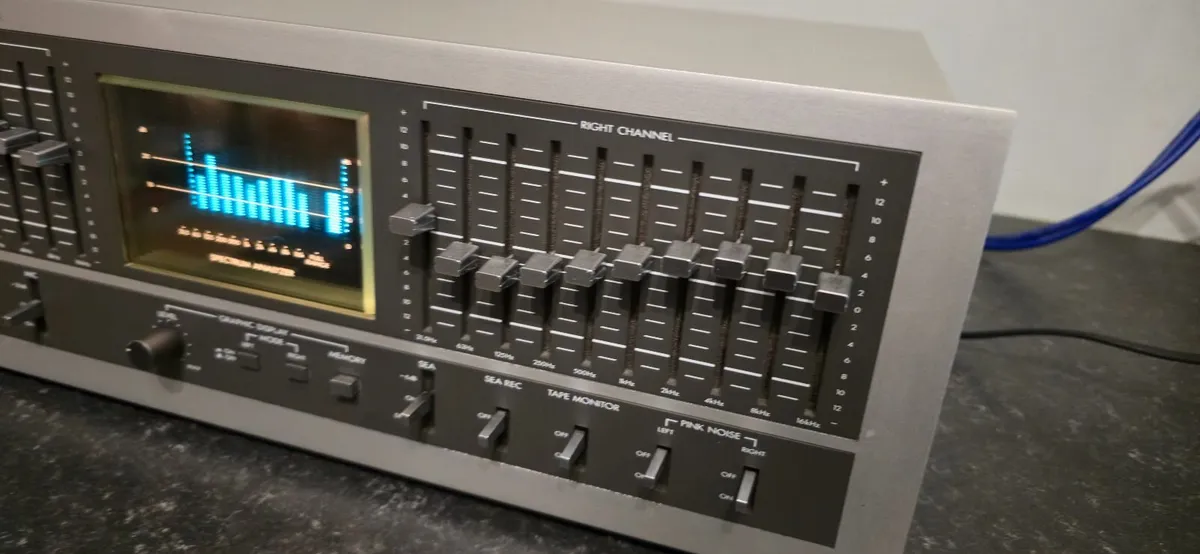 Hi-End GRAPHIC EQUALIZER JVC SEA-80 BEST THE WORLD - Image 4