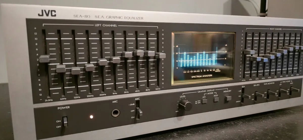 Hi-End GRAPHIC EQUALIZER JVC SEA-80 BEST THE WORLD - Image 2