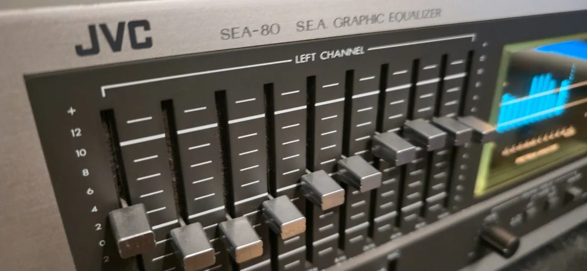 Hi-End GRAPHIC EQUALIZER JVC SEA-80 BEST THE WORLD - Image 3