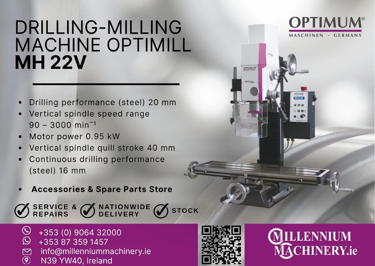 Optimum Drilling-milling machine OPTImill MH 22V