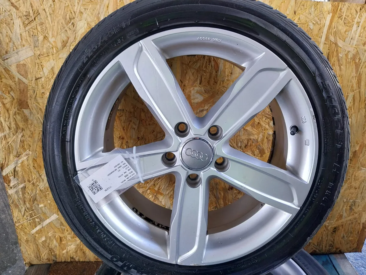 2017 Audi A3 17" Alloy Wheels Set 225/45/R17 - Image 2