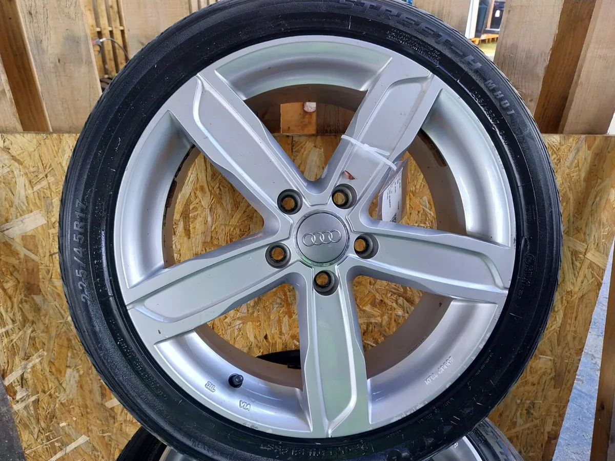 2017 Audi A3 17" Alloy Wheels Set 225/45/R17 - Image 3