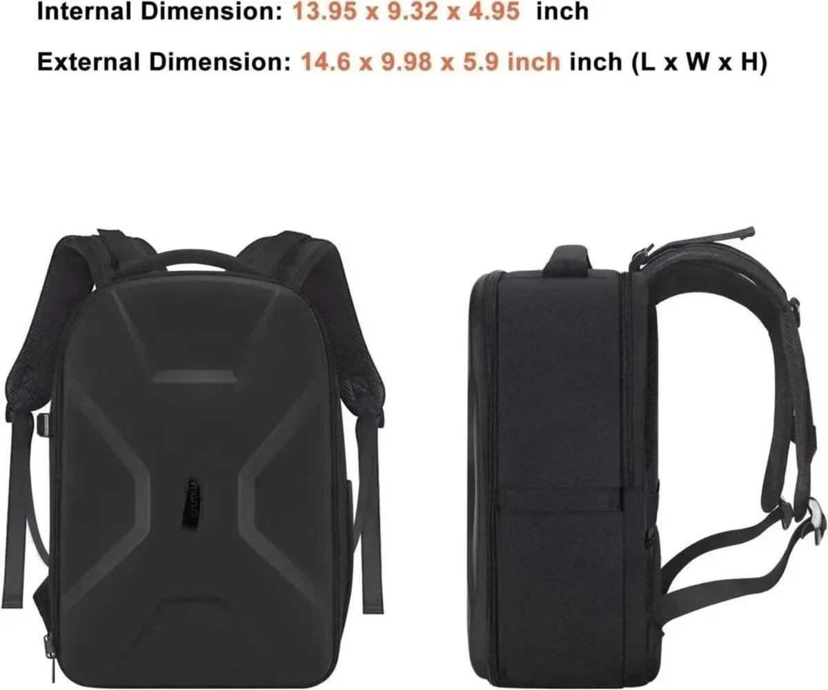 Camera Bag Hardshell Laptop Case  Waterproof - Image 3