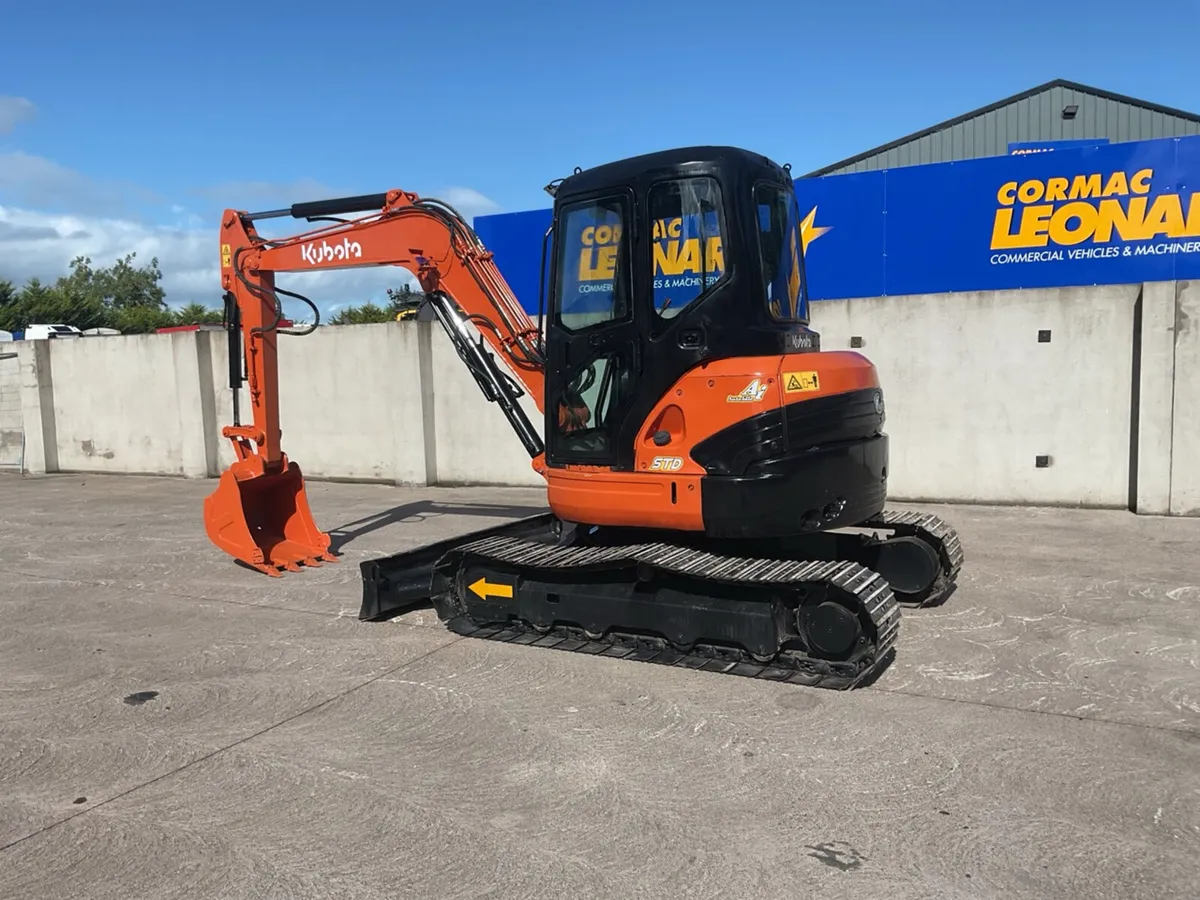 2018 KUBOTA U55-4 Mini Excavator - Image 3