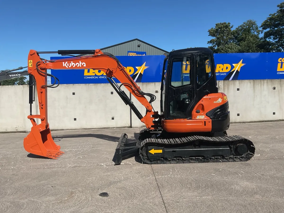 2018 KUBOTA U55-4 Mini Excavator - Image 2