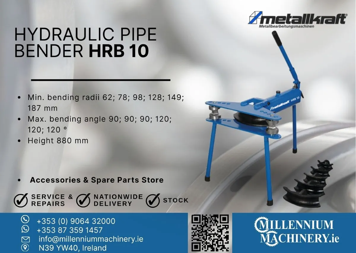 Metallkraft Hydraulic pipe bender HRB 10