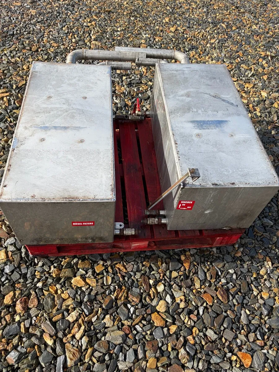 2 x stainless steel diesel tanks - Image 1