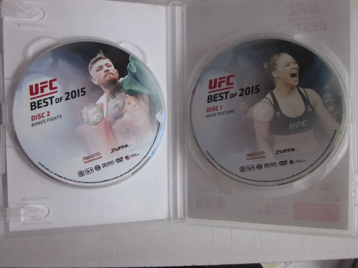 UFC Best of 2015 DVD (2 Disc) - Image 3